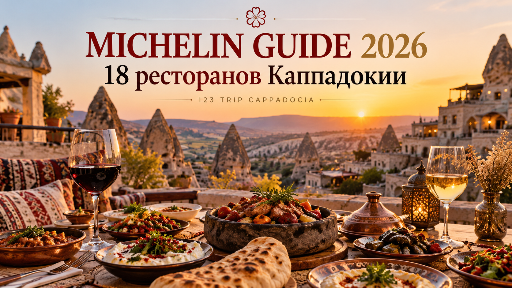MICHELIN 2026 18 ресторанов Каппадокии